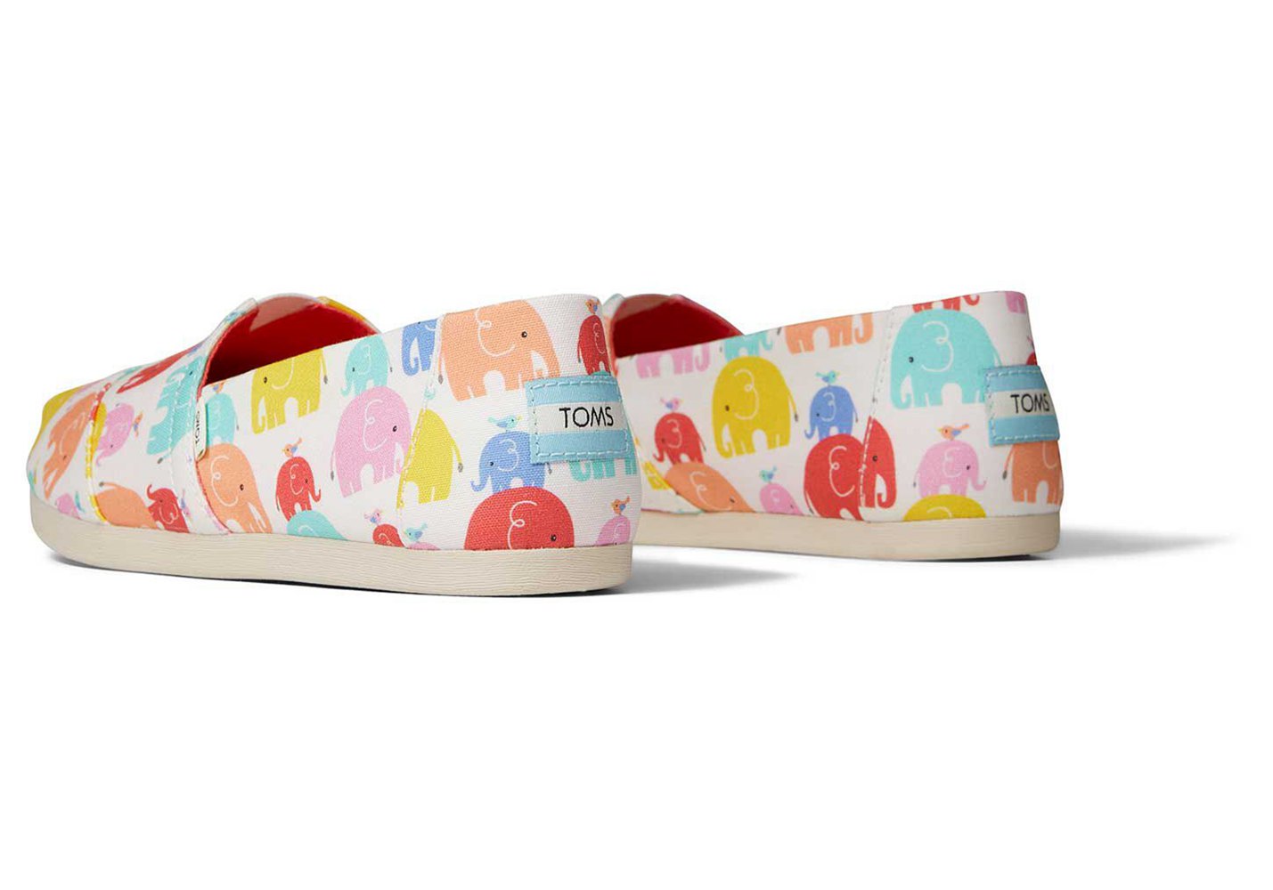 Toms Alpargata Elephants Espadrille Multicolor - Womens - 74325-XKGN